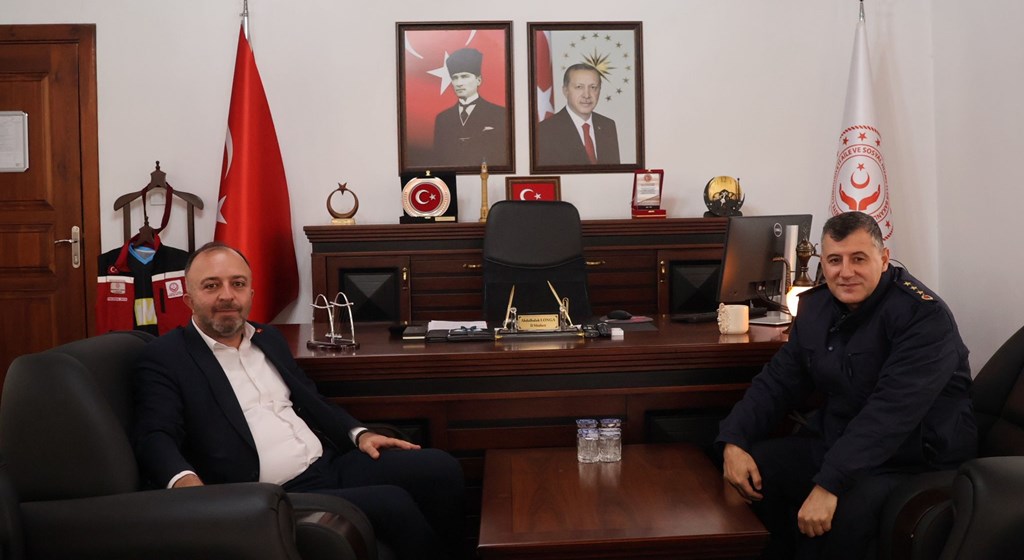 Çankırı İl Jandarma Komutanı Jandarma Kıdemli Albay Sn. Serhat DEMİRAL'dan  İl Müdürümüz Sn. Abdulhaluk LONGA’ya Ziyaret