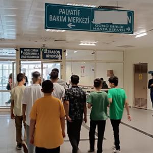  Rol Model Kapsamında Hastane Ziyareti Gerçekleştirildi - fotoğraf 6