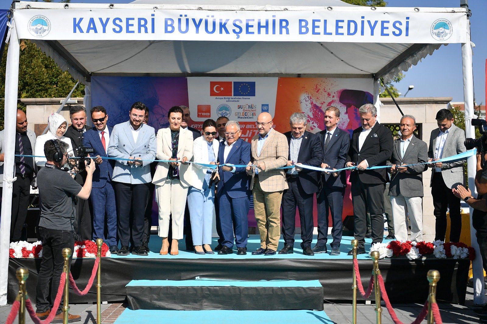 “Mobil Dijital Gençlik Merkezi” Açılışın Töreni.