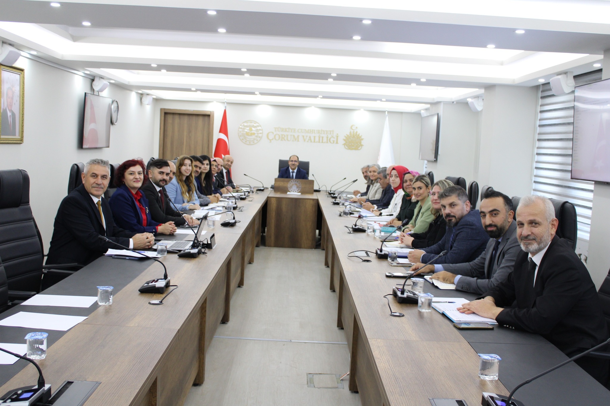  Çorum Aile ve Sosyal Hizmetler İl Müdürlüğü Ekim Ayı Değerlendirme Toplantısı Gerçekleştirildi