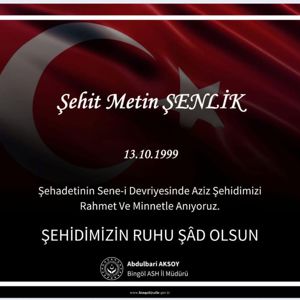 Sene_i devriyelerinde şehitlerimizi rahmet ve minnet ile yad ediyoruz. Ruhları şad mekanları cennet olsun.  - fotoğraf 1