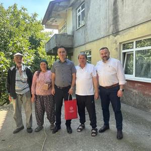 Kıbrıs Gazimiz Aziz SÖNMEZ  Hanelerinde Ziyaret Edilerek Hayır Duaları Alınmıştır. - fotoğraf 1