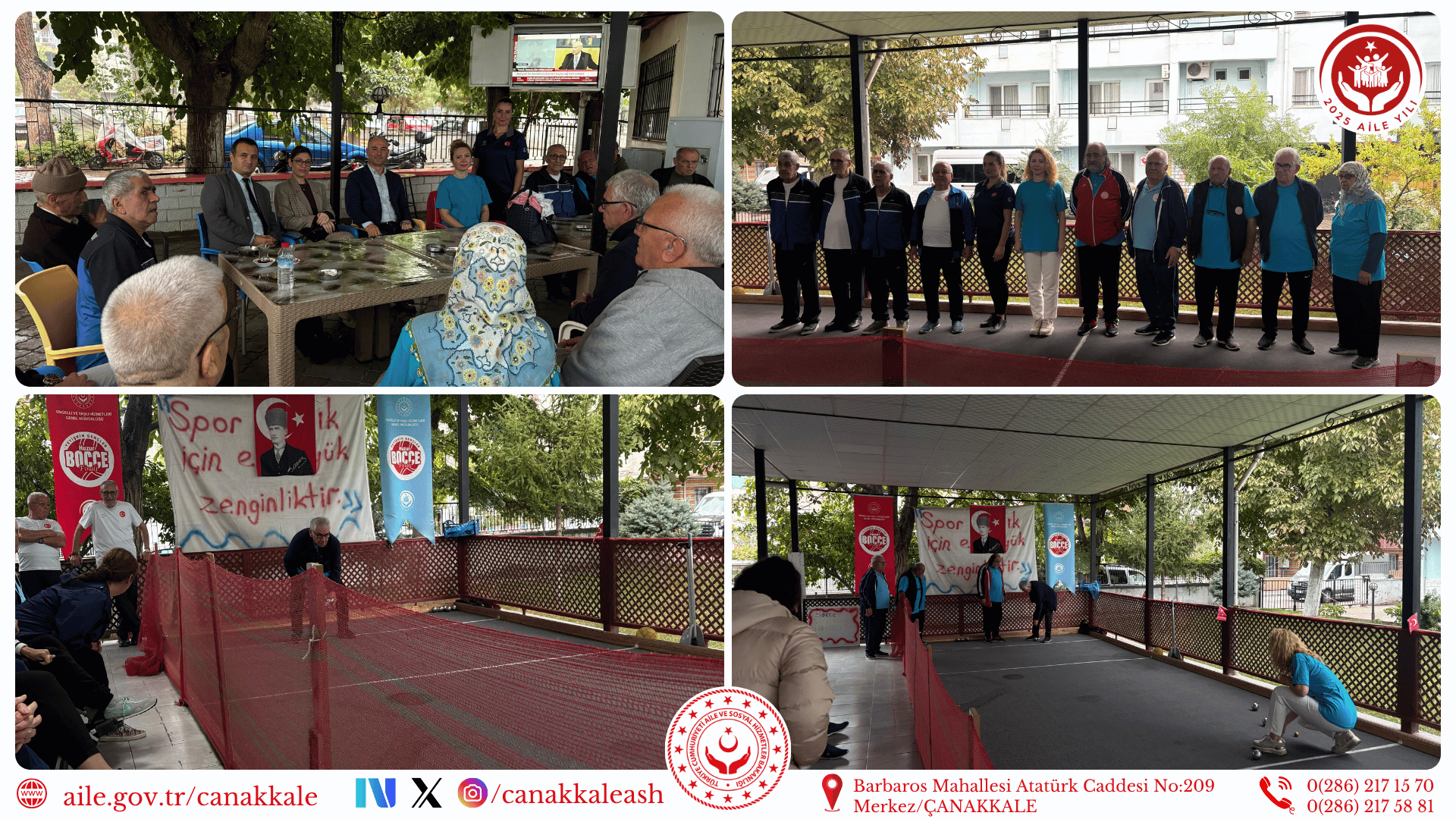 📍 Yetişkin Gençler Bocce Turnuvası III. Hafta