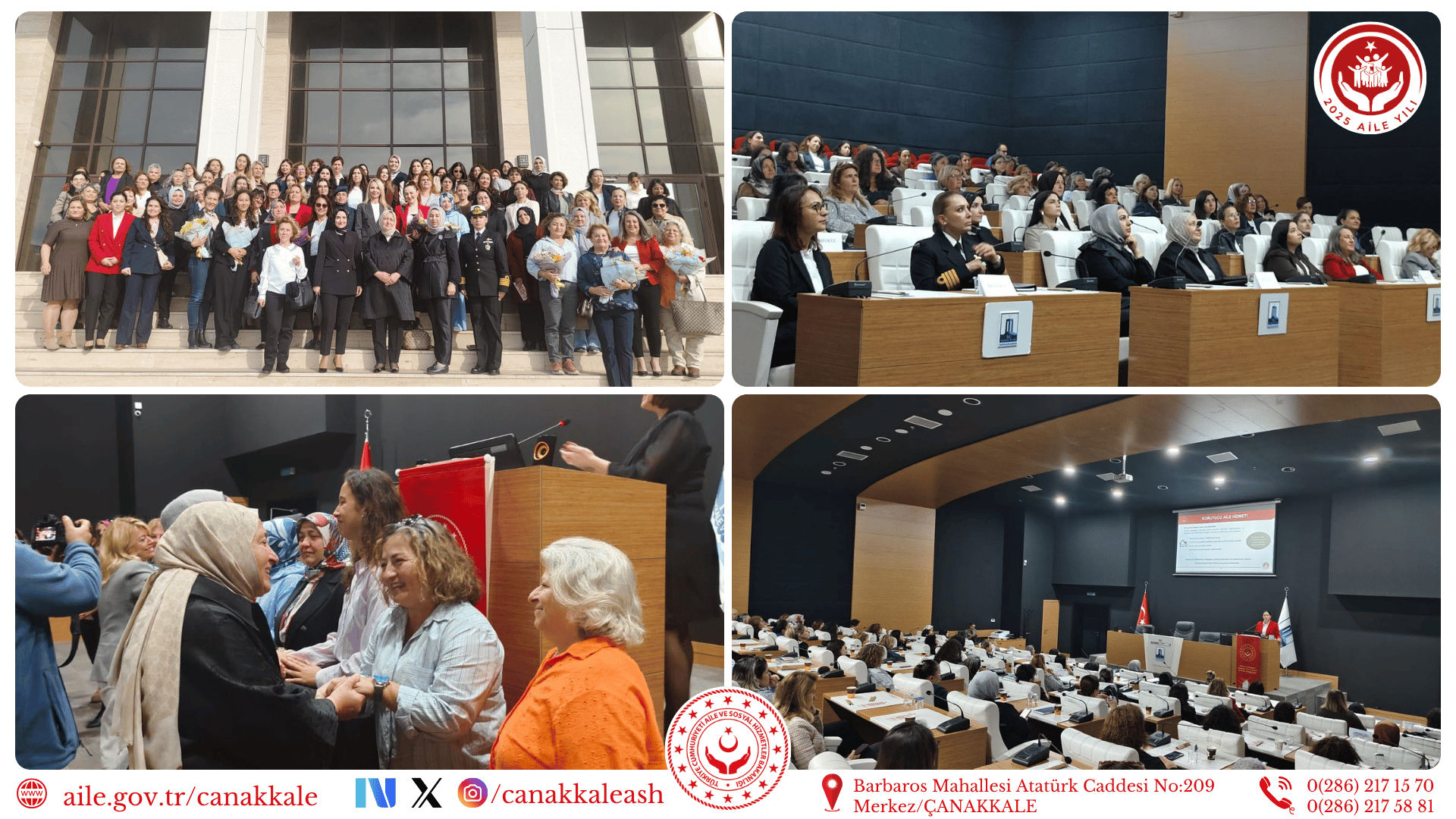 “Gönül Elçileri ile Koruyucu Aile Farkındalık Toplantısı” Çanakkale’de Gerçekleştirildi.