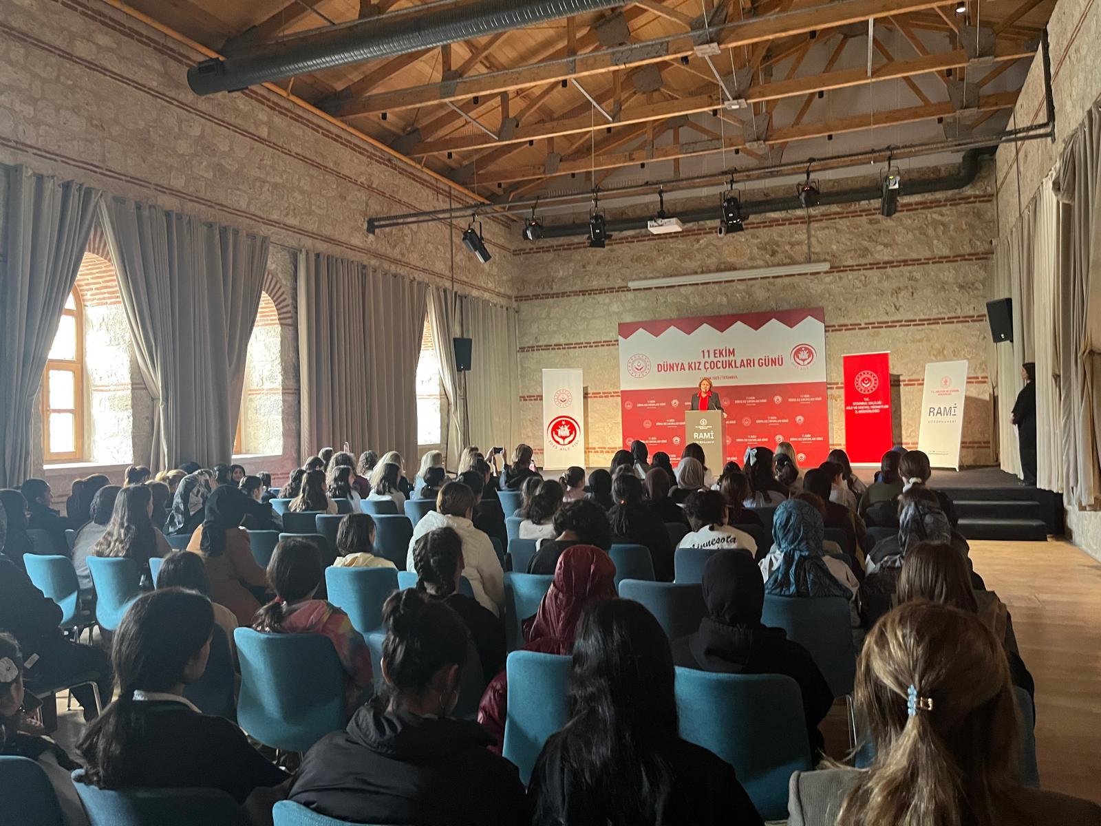 11 Ekim Dünya Kız Çocukları Günü Kapsamında Rami Kütüphanesi’nde Kız Çocuklarımıza Yönelik Etkinlik ve Atölye Çalışmaları Gerçekleştirildi
