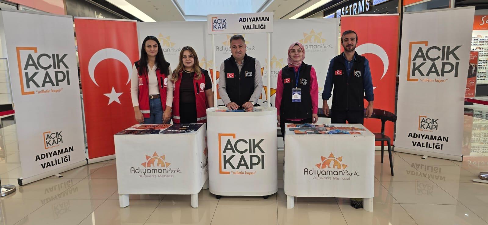 Adıyaman Park AVM’de Stand Açarak Kadına Yönelik Şiddetle Mücadele Kapsamında Farkındalık Çalışması Gerçekleştirdik