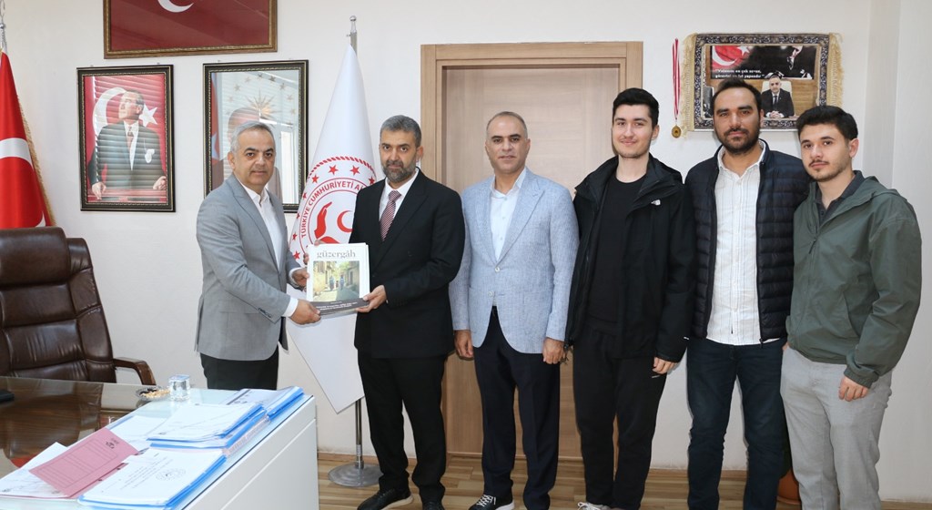 Türkiye Diyanet Vakfı Elazığ Erkek Öğrenci Yurdu Müdürü ve beraberindekiler tarafından kurumumuza ziyaret.