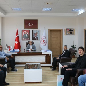 Türkiye Diyanet Vakfı Elazığ Erkek Öğrenci Yurdu Müdürü ve beraberindekiler tarafından kurumumuza ziyaret.  - fotoğraf 2