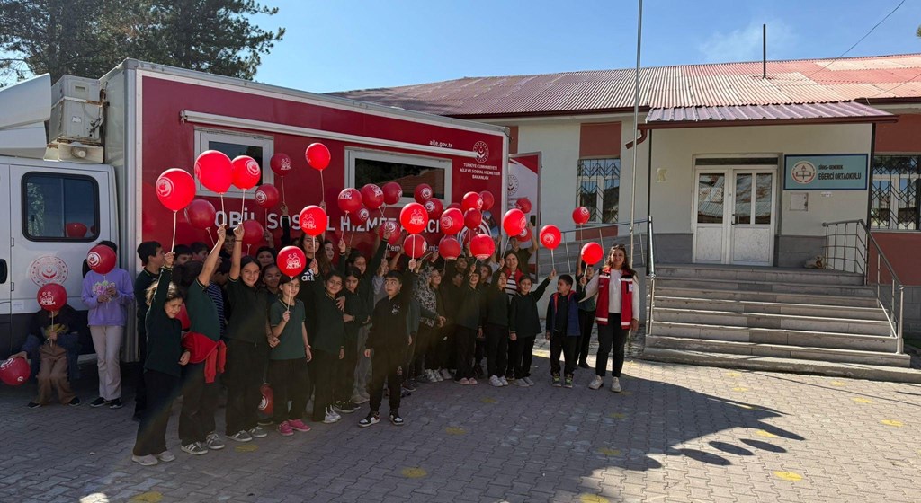 Mobil Sosyal Hizmet Aracı Gemerek’te