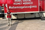 Depremle Yaraların Sarılması İçin Mobil Sosyal Hizmet Aracı Sındırgı'da
