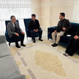 Gazimiz Arafat Özdemir’e Anlamlı Ziyaret - fotoğraf 1