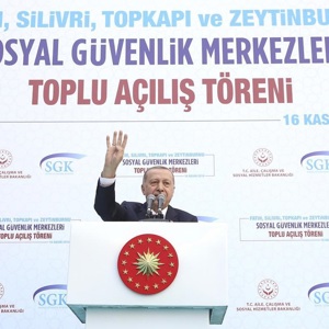 Cumhurbaşkanı Erdoğan ve Bakan Selçuk, Sosyal Güvenlik Merkezleri Toplu Açılış Töreni’ne Katıldı - fotoğraf 1