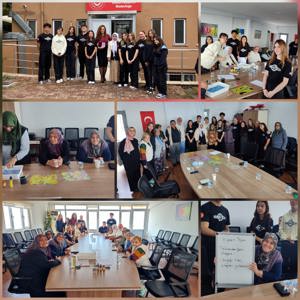 ENKA Meslek Lisesi Öğrencilerinden Gebze Huzurevimize Renkli Ziyaret - fotoğraf 1