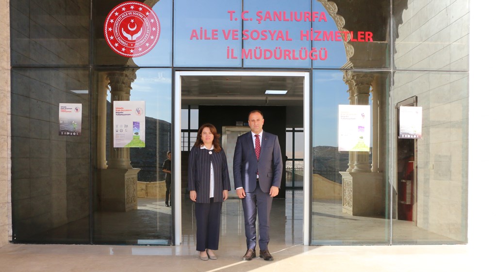 Şanlıurfa Valimizin Eşleri Sayın Fatma Nur ŞILDAK Hanımefendi, İl Müdürlüğümüzü Ziyaret Etti.