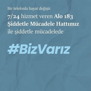 Alo 183 Şiddetle Mücadele Hattı, 112 Acil Çağrı Merkezi ve KADES ile Sizin İçin Buradayız - fotoğraf 2