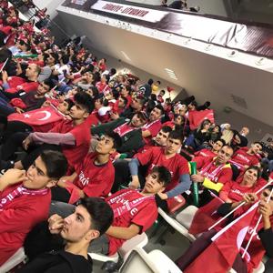 Çocuklarımız ve Engellilerimiz Türkiye - Litvanya Maçında - fotoğraf 1