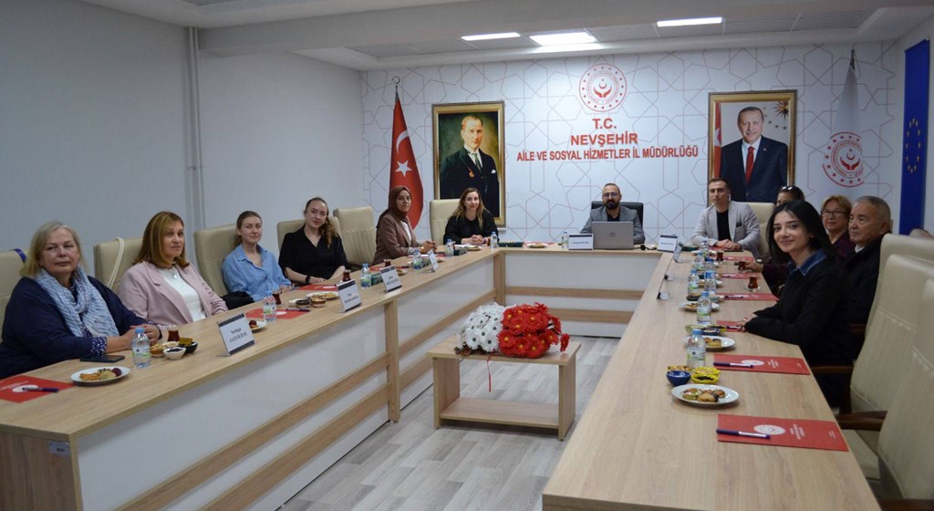 AB Erasmus Programı Kapsamında Gelen Proje Ortaklarımızla Toplantı Gerçekleştirildi