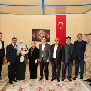 Şehidimizin Ailesine Vefa Ziyareti - fotoğraf 1
