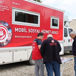 Mobil Sosyal Hizmet Aracı Akıncılar ve Gölova’da - fotoğraf 2