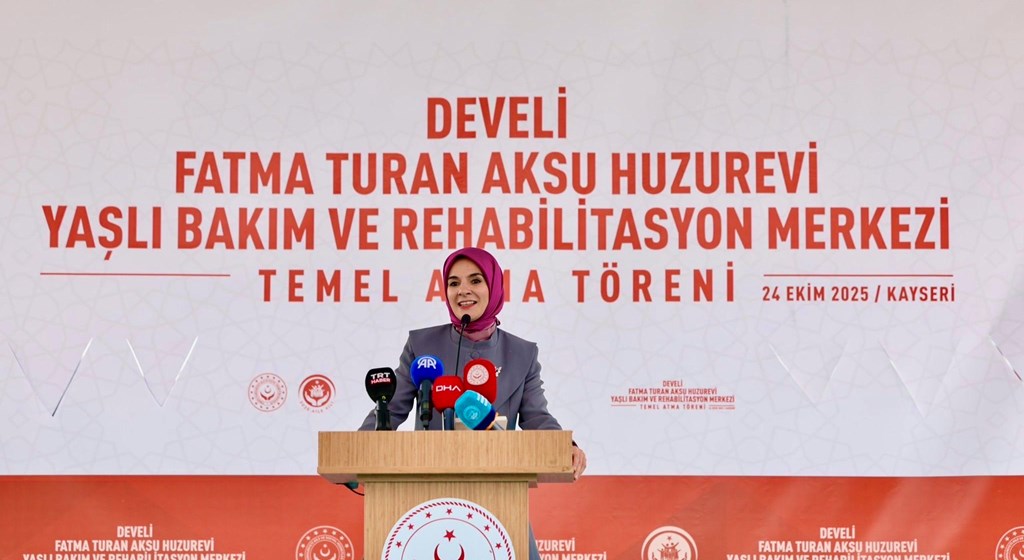 Fatma -Turan AKSU Huzurevi Yaşlı Bakım ve Rehabilitasyon Merkezi Temel Atma Töreni