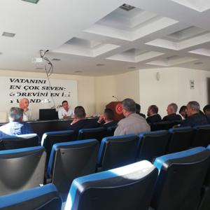 Tekkeköy’de Muhtarlara Bağımlılığa Yönelik Farkındalık Eğitimi Gerçekleştirildi   - fotoğraf 1