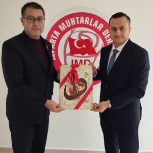 İl Müdürümüz Selim Köse, Muhtarlar Derneği Başkanı ile Bir Araya Geldi - fotoğraf 2