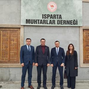 İl Müdürümüz Selim Köse, Muhtarlar Derneği Başkanı ile Bir Araya Geldi - fotoğraf 1