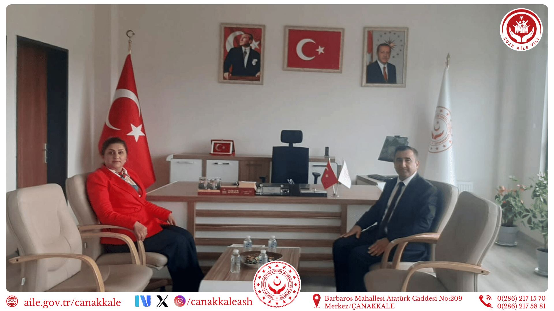 Aile Yılı Kapsamında Kurumlar Arası İş Birliği Görüşmesi