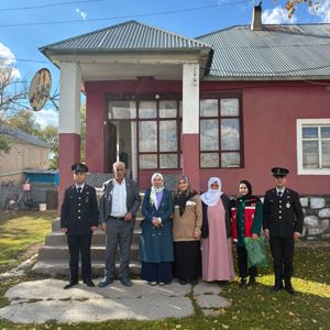Cumhuriyet Bayramı Dolayısıyla  Şehit Yakınlarımıza ve Gazilerimize Ziyaretler Yapıldı - fotoğraf 4
