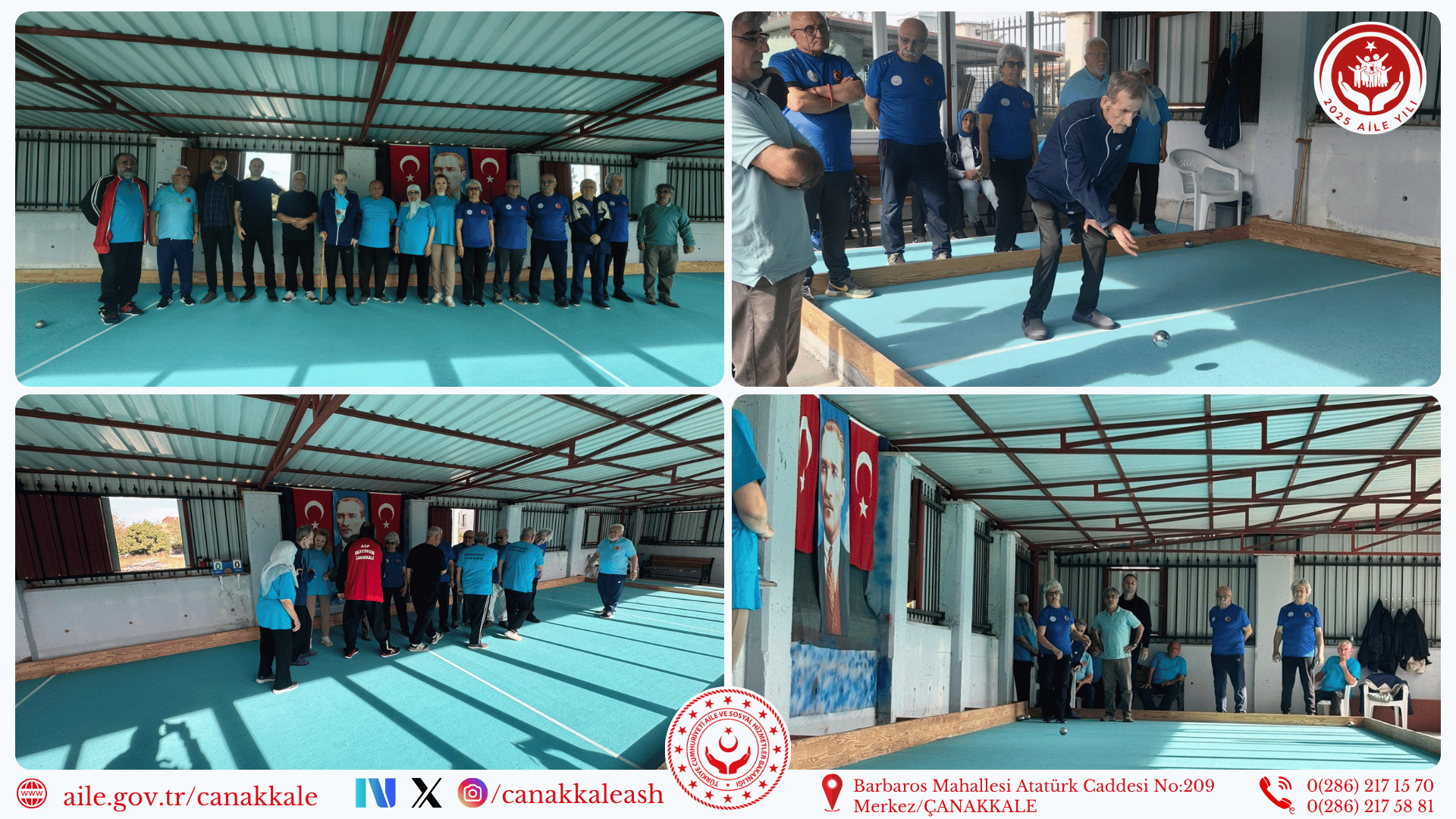 🎯 Yetişkin Gençler Bocce Turnuvası | Altıncı Hafta Müsabakası