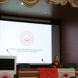 Kadına Yönelik Şiddetle Mücadele Eğitimi Verildi. - fotoğraf 1