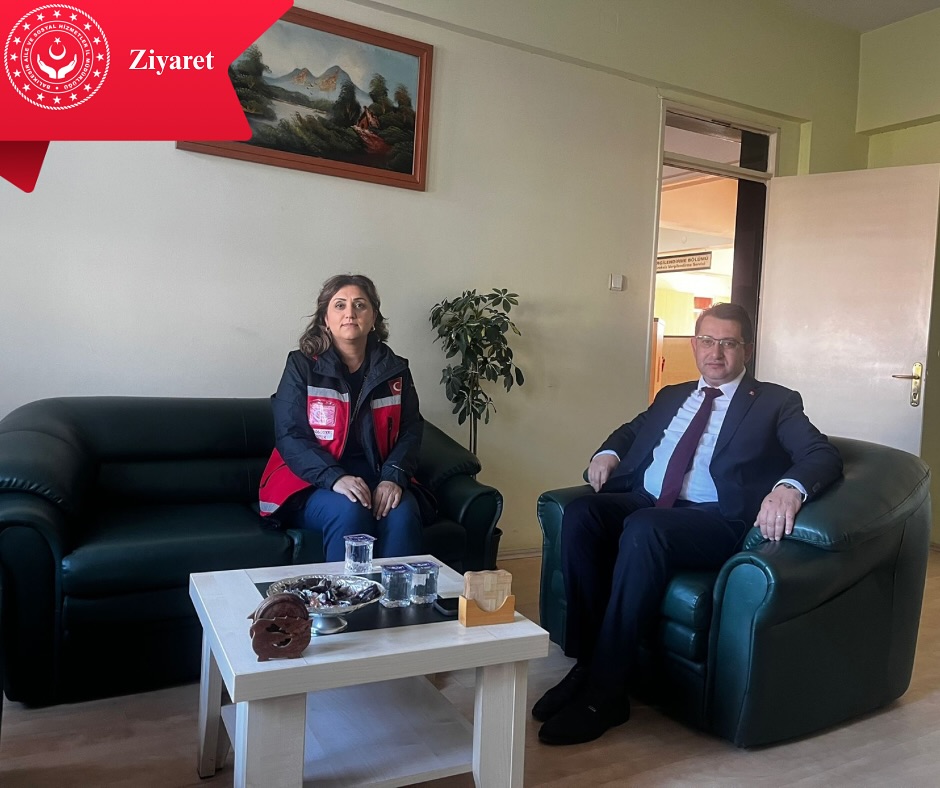 İl Müdürümüz Sayın Emine BÖÇKÜN, Defterdar Sayın Serkan Mehmet ERSOY’a makamında ziyaret gerçekleştirdi