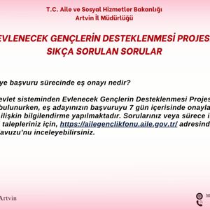 Evlenecek Gençlerin Desteklenmesi Projesi Sıkça Sorulan Sorular - fotoğraf 4