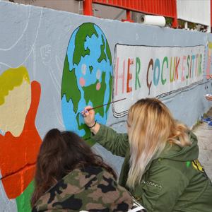 20 Kasım Dünya Çocuk Hakları Günü Kapsamında “Graffiti” - fotoğraf 3