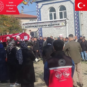 Kıbrıs Gazimiz Mehmet KARAKURT’un Cenaze Törenine Katılım Sağladık - fotoğraf 1