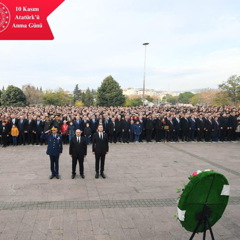 Ebediyete İntikalinin 87. Yıl Dönümünde, Cumhuriyetimizin Kurucusu Gazi Mustafa Kemal Atatürk’ü Saygı ve Minnetle Andık
