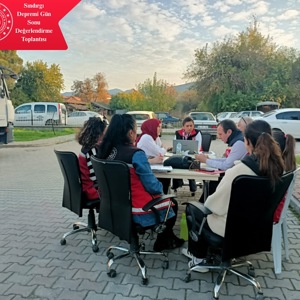 Sındırgı Depremi Gün Sonu Değerlendirme Toplantısı - fotoğraf 1