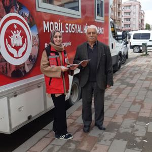 Mobil Sosyal Hizmet Aracı Yerköy ilçesinde - fotoğraf 1