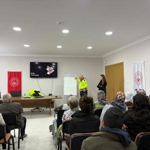 Trafik Güvenliği Eğitimi Verildi. - fotoğraf 1