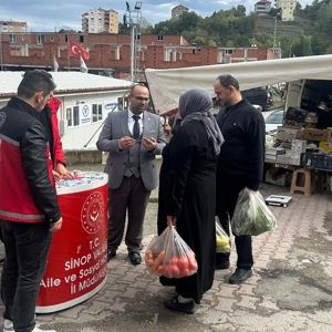 Mobil Sosyal Hizmet Aracımız Türkeli'nde Vatandaşlarla Buluştu - fotoğraf 5