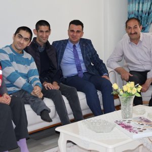 Horasan İlçesinde Evde Bakım Hizmeti Kapsamında Hane Ziyareti - fotoğraf 1