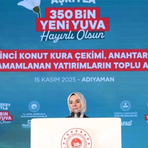 Bakanımız Göktaş, Adıyaman'da 350 bininci deprem konutunun teslim töreninde konuştu - fotoğraf 1