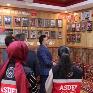 Horasan Şehitleri ve Gazileri Derneği Ziyareti - fotoğraf 1