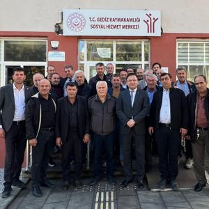 Gediz Sosyal Hizmet Merkezi Müdürlüğü Tarafından Muhtarlarla Bilgilendirme Toplantısı Gerçekleştirildi - fotoğraf 1