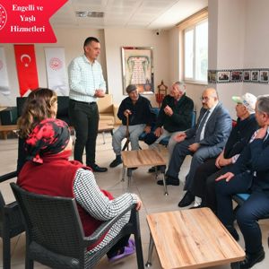 Valimiz Sayın İsmail USTAOĞLU ve Karesi Kaymakamımız Sayın Metin ARSLANBAŞ Karesi Huzurevi Yaşlı Bakım ve Rehabilitasyon Merkezindeki Sakinlerimizi Ziyaret Etti - fotoğraf 1