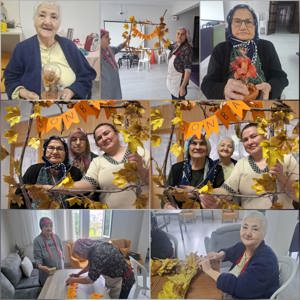 Sonbaharın Neşesi Gölcük Huzurevi'nde: Kuru Yapraklar Sanata Dönüştü! - fotoğraf 1