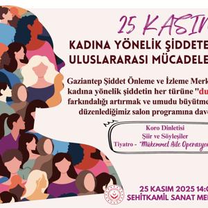 25 Kasım: Birlikte Güçlüyüz, Şiddete Karşı Kararlıyız - fotoğraf 1