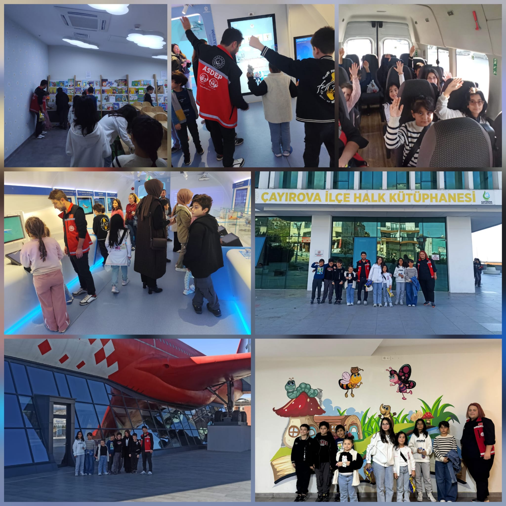 “Çocuk Kitapları Haftası” Kapsamında Şehit ve Gazi Yakını Çocuklarımıza Kültürel Ziyaretler