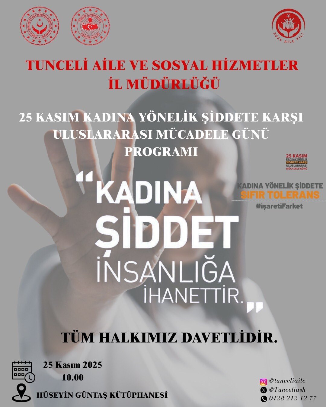 SESSİZ KALMA, DEĞİŞİMİN PARÇASI OL!