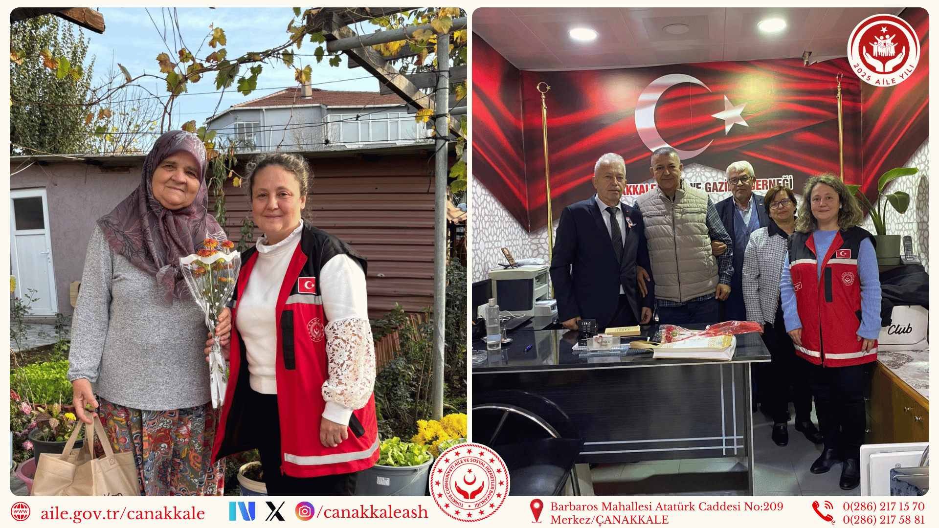 🇹🇷 24 Kasım’da Şehit Öğretmenlerimizin Ailelerine Anlamlı Ziyaret